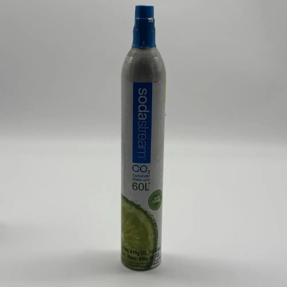 NEW Sealed SodaStream 60L 14.5 Oz Cylinder CO2 Carbonator Replacement